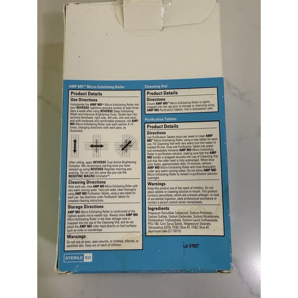 Rodan + Fields Redefine AMP MD Anti Aging Micro Exfoliating Roller - Picture 2 of 7